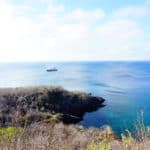 Ausblick beim Wandern auf Galapagos